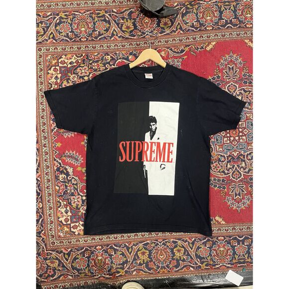 Supreme Other - Supreme Scarface Black T Shirt Size L